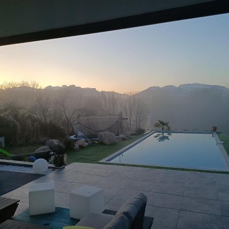 Chambres, Cuisine, Piscine, Spa, Billards, Airhockey, Nature Fillinges Dış mekan fotoğraf